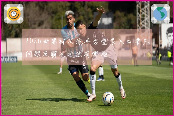 2026世界杯买球平台登录入口常见问题及解决方法有哪些
