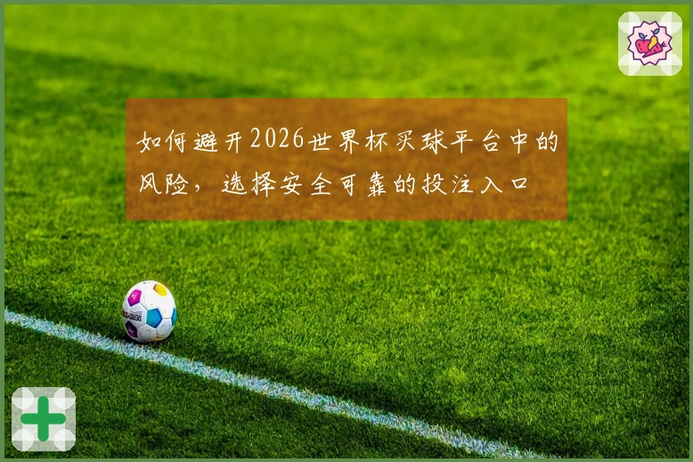如何避开2026世界杯买球平台中的风险，选择安全可靠的投注入口
